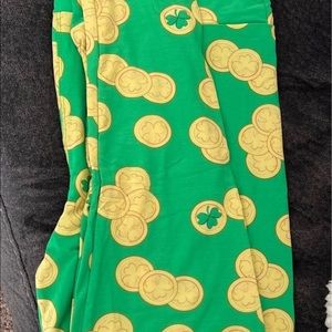 TC LulaRoe Saint Patrick’s leggings